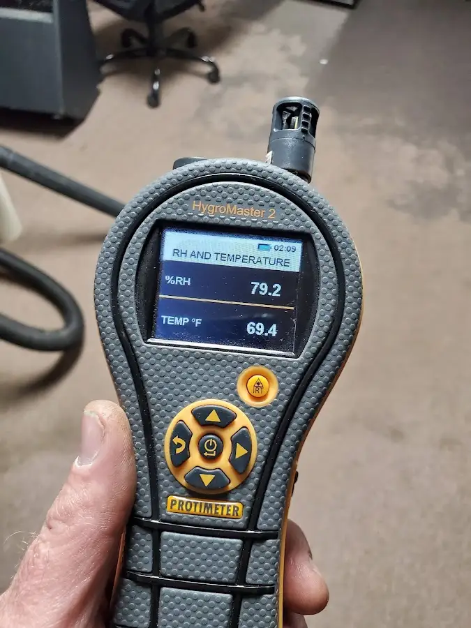 Moisture meter humidity assessment for Fire & Smoke Damage Restoration in Hesperia